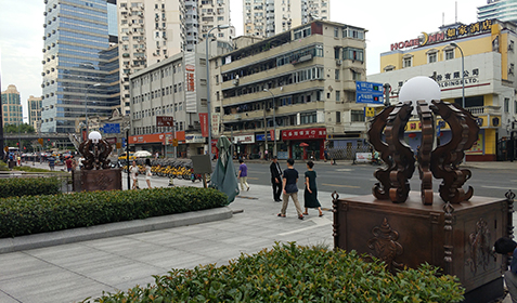 宛平88九九歸一銅雕塑