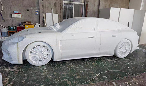 汽車泡沫造型